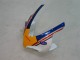 Carenagens Moto Honda CBR1000RR 2004-2005 - Branco Azul Ouro Rothmans