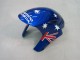 Carenagens Moto Honda CBR1000RR 2004-2005 - Branco Azul Vermelho Preto Brilhante Estrela Carrera Lee