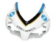Carenagens Moto Honda CBR1000RR 2004-2005 - Branco Azul Claro Amarelo Preto Konica Minolta