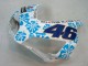 Carenagens Moto Honda CBR1000RR 2004-2005 - Branco Azul Neve Nastro Azzurro 46
