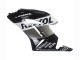 Kits Carenagem Moto Honda CBR1000RR 2004-2005 - Prata Branco Preto Brilhante Repsol