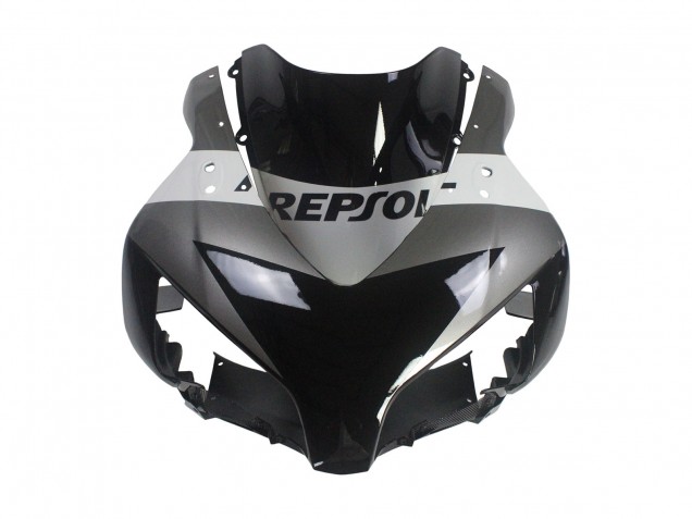 Kits Carenagem Moto Honda CBR1000RR 2004-2005 - Prata Branco Preto Brilhante Repsol