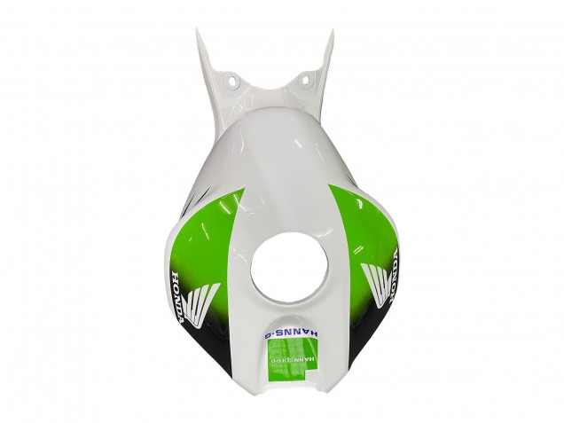 Carenagens Moto Honda CBR1000RR 2004-2005 - Branco Verde Preto Brilhante Hannspree 52
