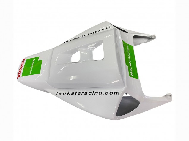 Carenagens Moto Honda CBR1000RR 2004-2005 - Branco Verde Preto Brilhante Hannspree 52