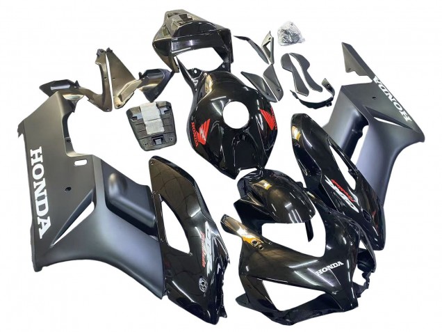 Carenagens Moto Honda CBR1000RR 2004-2005 - Preto Brilhante Cinzento Fosco Vermelho Fireblade
