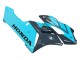 Carenagens Moto Honda CBR1000RR 2004-2005 - Azul Claro Preto Brilhante