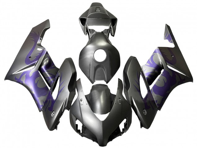 Carenagem Moto Honda CBR1000RR 2004-2005 - Prata Roxo