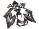 Carenagens Moto Honda CBR1000RR 2004-2005 - Preto Brilhante Cinzento Brilhante Vermelho Listra