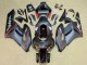 Carenagens Moto Honda CBR1000RR 2004-2005 - Preto Brilhante Cinzento Brilhante Vermelho Listra