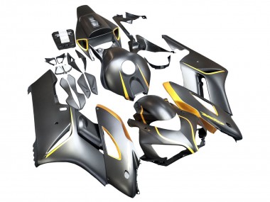 Carenagens Moto Honda CBR1000RR 2004-2005 - Cinzento Fosco Ouro