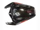 Carenagem Moto Honda CBR1000RR 2008-2011 - Preto Brilhante Vermelho Chama