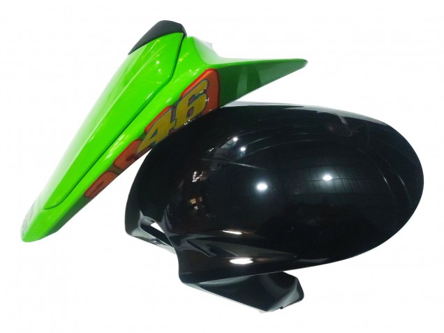 Carenagens Moto Honda CBR1000RR 2008-2011 - Verde Laranja Preto Brilhante Rossi Michelin 46