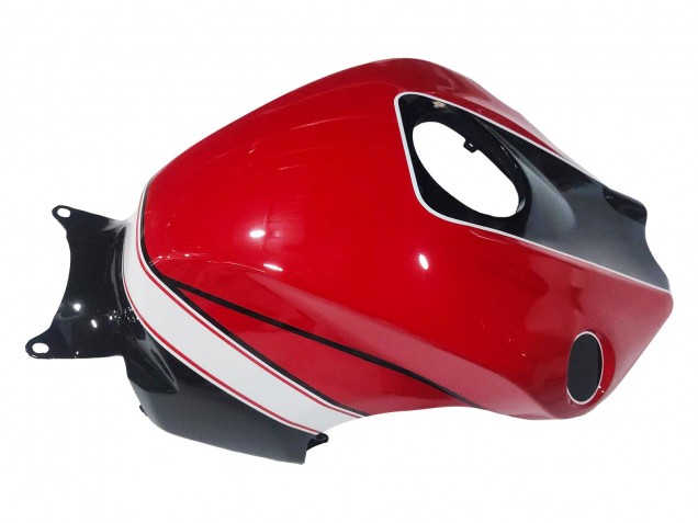Carenagens Moto Honda CBR1000RR 2008-2011 - Vermelho Branco Preto Brilhante Corrida