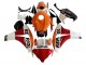 Carenagem Moto Honda CBR1000RR 2008-2011 - Laranja Branco Vermelho Preto Brilhante Repsol HRC