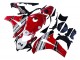 Carenagens Moto Honda CBR1000RR 2008-2011 - Branco Vermelho Preto Brilhante Corrida 24