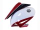 Carenagens Moto Honda CBR1000RR 2008-2011 - Branco Vermelho Preto Brilhante Corrida 24