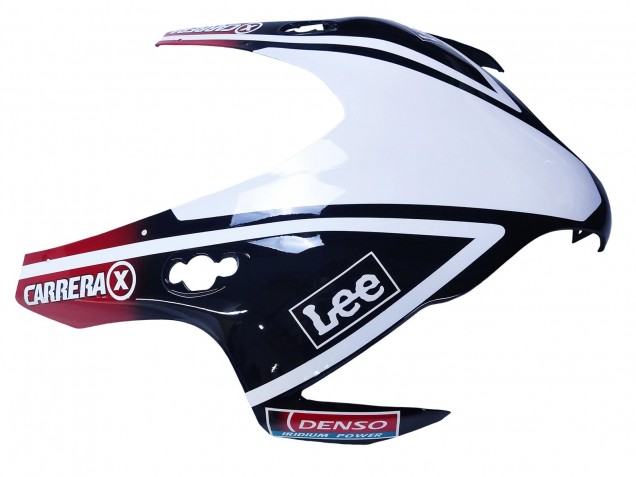 Carenagens Moto Honda CBR1000RR 2008-2011 - Branco Vermelho Azul Preto Star Lee Carrera