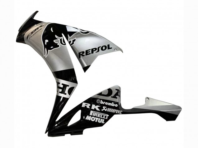 Carenagens Moto Honda CBR1000RR 2012-2016 - Prata Preto Brilhante Repsol Red Bull