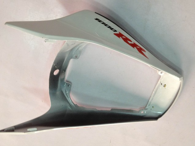 Carenagens Moto Honda CBR1000RR 2012-2016 - Branco Preto Brilhante Rizoma Playboy