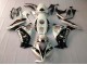 Carenagens Moto Honda CBR1000RR 2012-2016 - Branco Preto Brilhante Rizoma Playboy