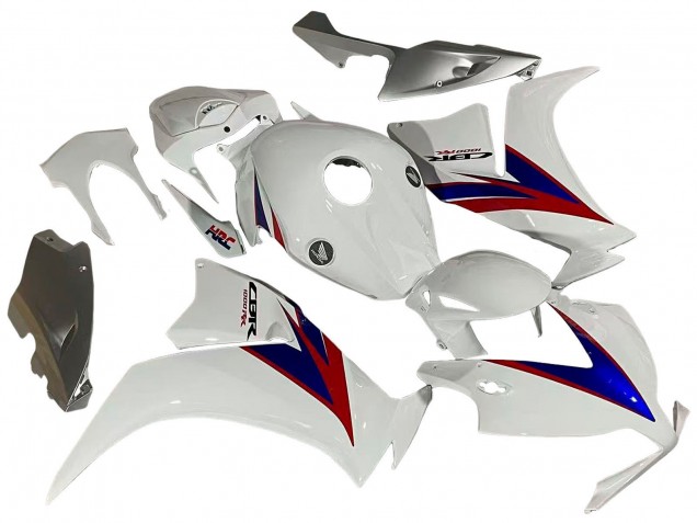 Carenagens Moto Honda CBR1000RR 2012-2016 - Branco Vermelho Azul HRC