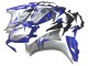 Carenagens Moto Honda CBR1000RR 2012-2016 - Prata Azul HRC