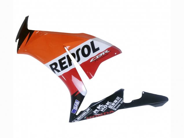 Carenagens Moto Honda CBR1000RR 2012-2016 - Laranja Branco Vermelho Repsol