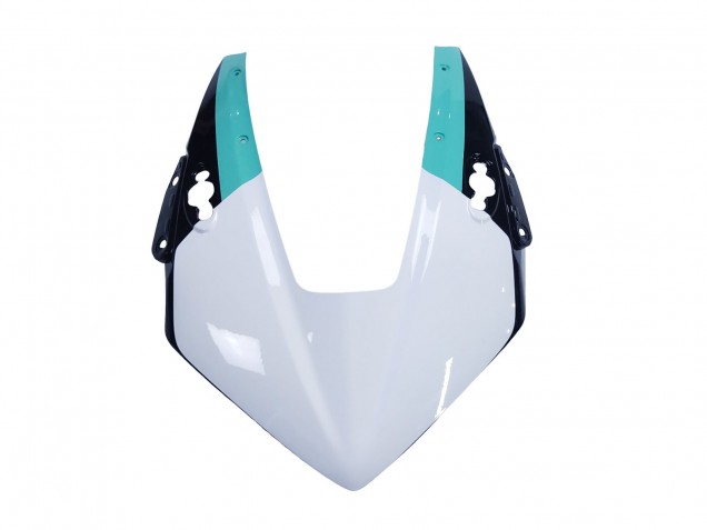 Carenagens Moto Honda CBR1000RR 2017-2023 - Branco Azul Claro Preto Brilhante