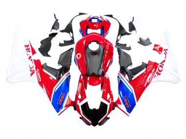 Carenagens Moto Honda CBR1000RR 2017-2023 - Branco Vermelho Azul Preto HRC