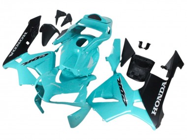 Carenagens Moto Honda CBR600RR 2003-2004 - Azul Claro Preto