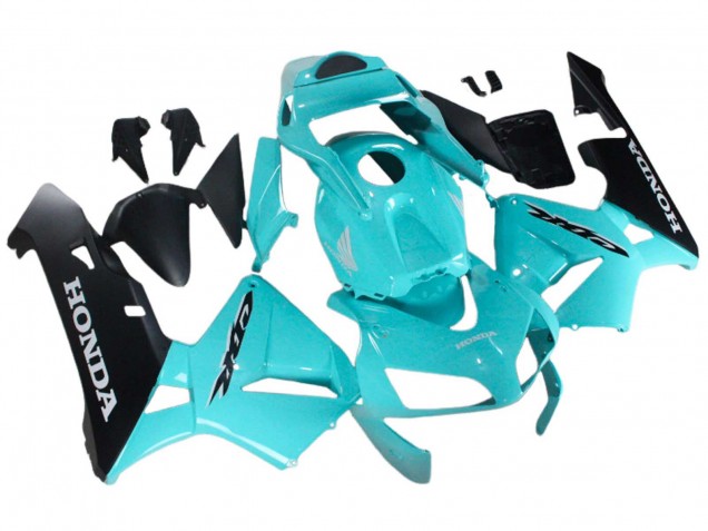 Carenagens Moto Honda CBR600RR 2003-2004 - Azul Claro Preto
