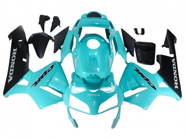 Carenagens Moto Honda CBR600RR 2003-2004 - Azul Claro Preto