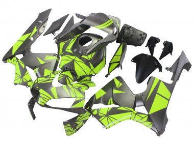 Carenagens Moto Honda CBR600RR 2003-2004 - Amarelo Preto Fosco