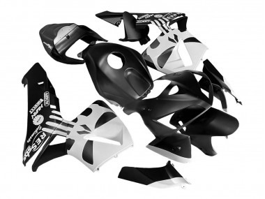 Carenagem Moto Honda CBR600RR 2005-2006 - Preto Branco