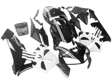Carenagem Moto Honda CBR600RR 2005-2006 - Preto Branco