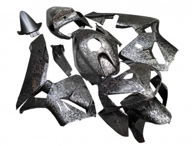 Carenagens Moto Honda CBR600RR 2005-2006 - Preto Forjado Fibra de Carbono
