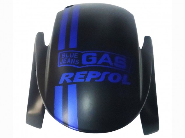 Carenagens Moto Honda CBR600RR 2007-2008 - Preto Fosco Azul Repsol