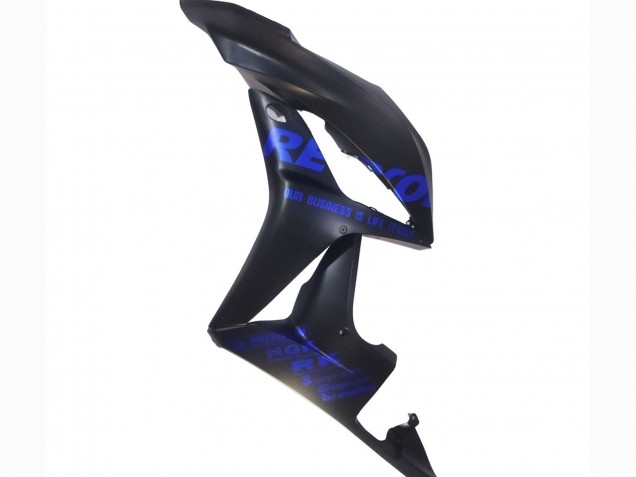 Carenagens Moto Honda CBR600RR 2007-2008 - Preto Fosco Azul Repsol