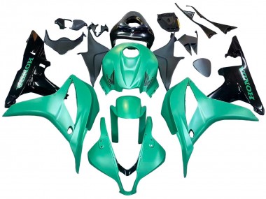 Carenagem Moto Honda CBR600RR 2007-2008 - Verde Preto Brilhante