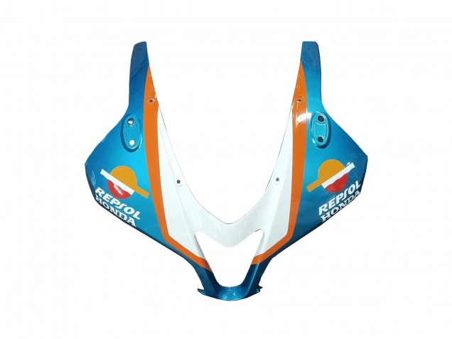 Carenagens Moto Honda CBR600RR 2007-2008 - Laranja Branco Vermelho Azul Repsol