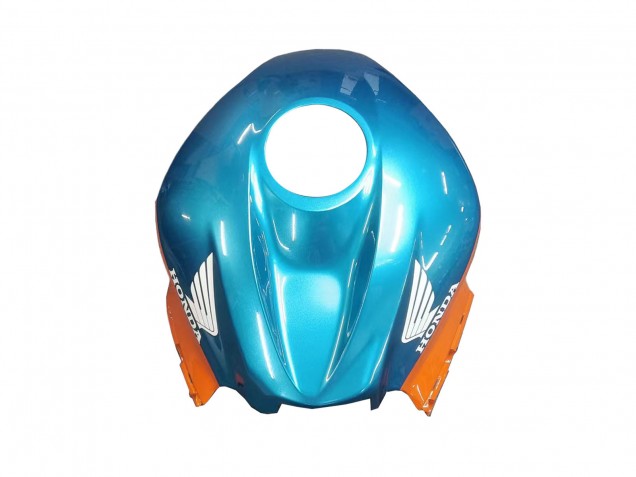 Carenagens Moto Honda CBR600RR 2007-2008 - Laranja Branco Vermelho Azul Repsol
