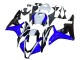 Carenagem Moto Honda CBR600RR 2007-2008 - Branco Azul Preto Brilhante