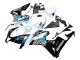 Carenagens Moto Honda CBR600RR 2007-2008 - Branco Azul Claro Preto Brilhante
