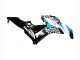 Carenagens Moto Honda CBR600RR 2007-2008 - Branco Azul Claro Preto Brilhante