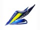 Carenagens Moto Honda CBR600RR 2007-2008 - Azul Verde MoviStar Castrol