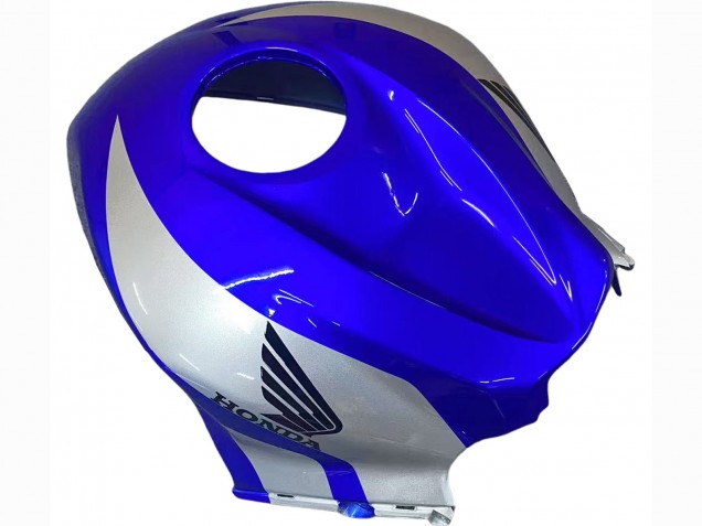 Carenagens Moto Honda CBR600RR 2007-2008 - Prata Azul Preto Brilhante Corrida