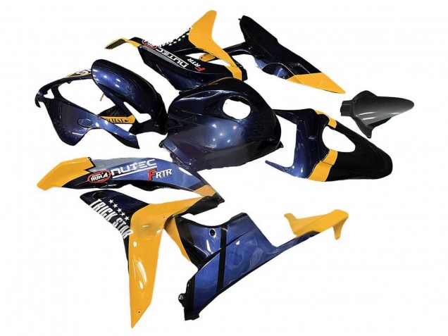 Carenagens Moto Honda CBR600RR 2007-2008 - Laranja Azul Escuro Trick Star 06