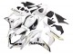 Carenagem Moto Honda CBR600RR 2007-2008 - Branco Ouro Preto Brilhante Playboy