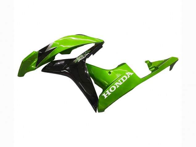 Kits Carenagem Moto Honda CBR600RR 2007-2008 - Verde Preto Brilhante