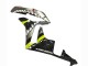 Carenagens Moto Honda CBR600RR 2007-2008 - Cinzento Fluorescent Amarelo Tubarão